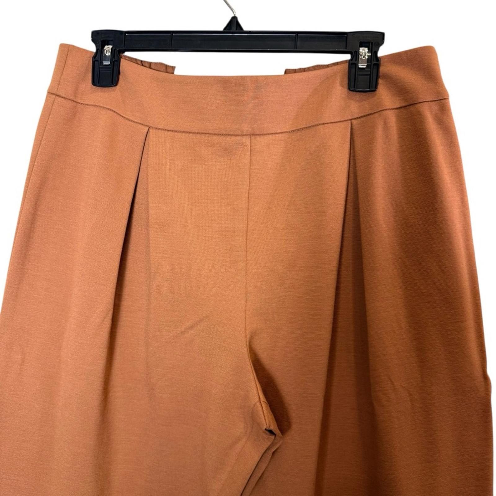 Other Liviana Conti Womens Italian Jersey Pleated Pants sz 10 Size 32" / US 10 / IT 46 - 4 Thumbnail