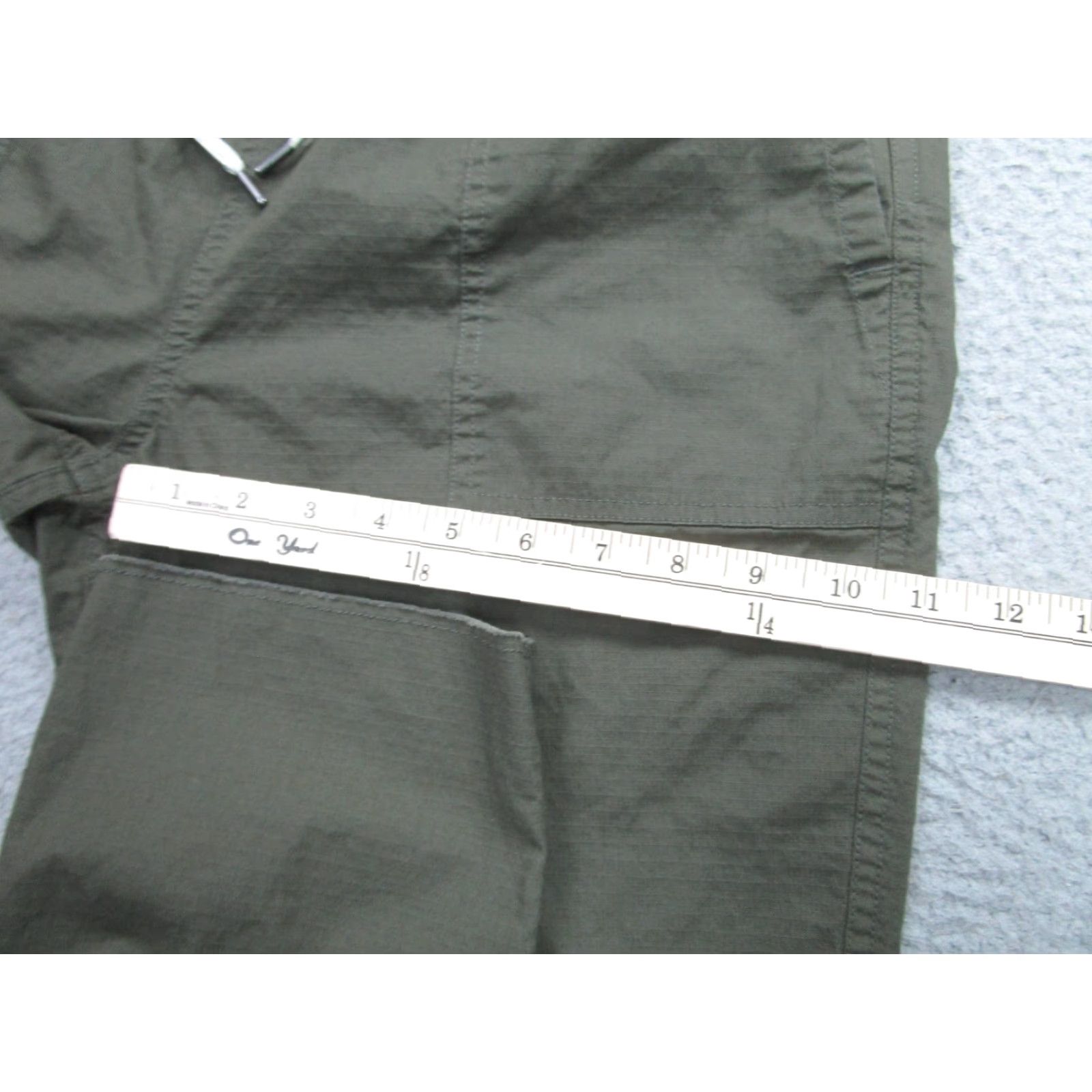 Vuori VUORI Pants Womens L Green Ripstop Drawstring Elastic Waist Pocket SFVW450 Size 36" / US 14 / IT 50 - 6 Thumbnail