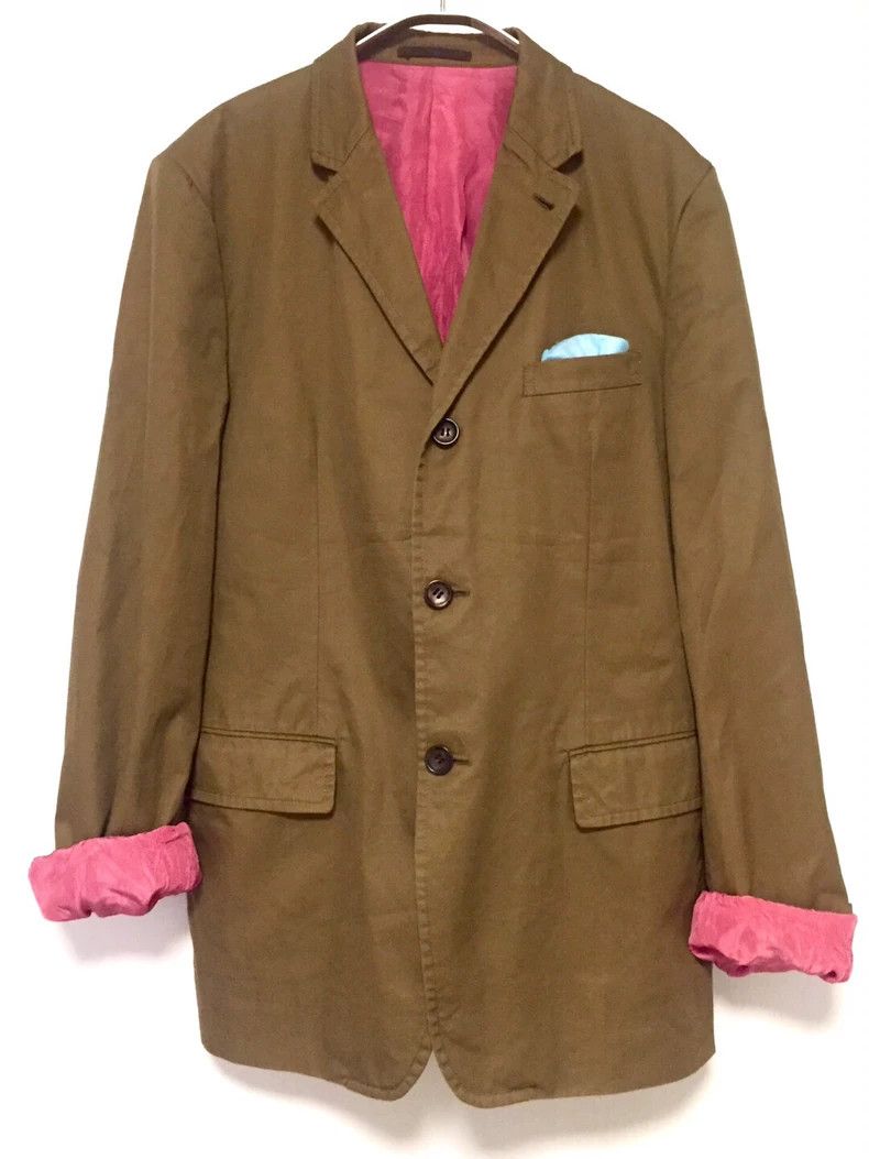 Comme des Garcons Comme Des Garcons Rare Rose Khaki Suit Homme Men's Line Size US M / EU 48-50 / 2 - 3 Thumbnail