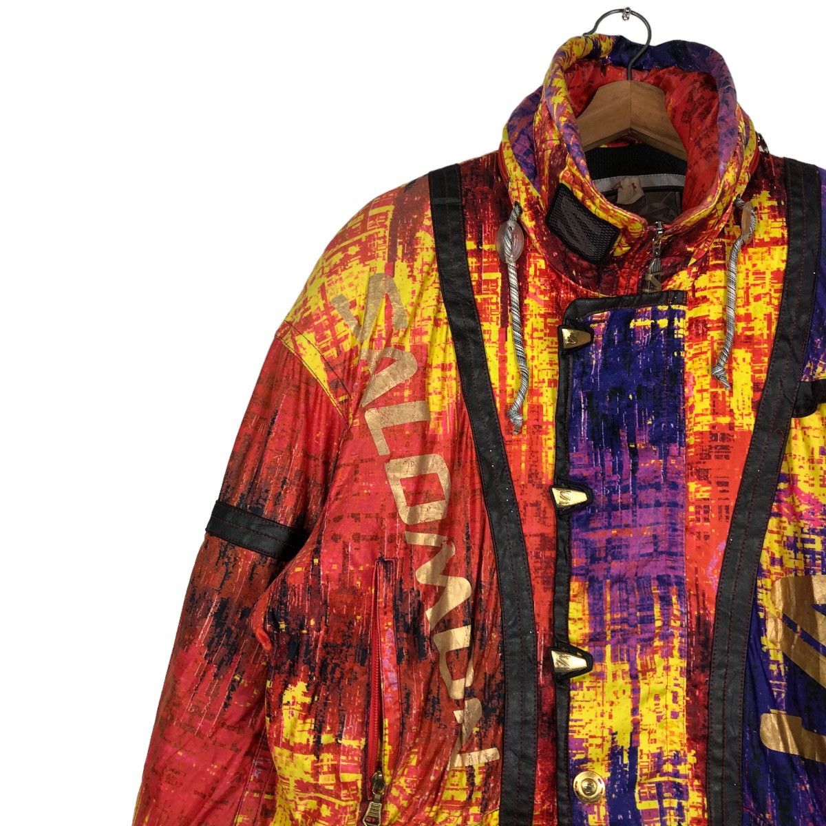 Japanese Brand 🔥Vintage Ski Jacket Winter Salomon Multi Pocket Rare Colour Size US M / EU 48-50 / 2 - 7 Thumbnail