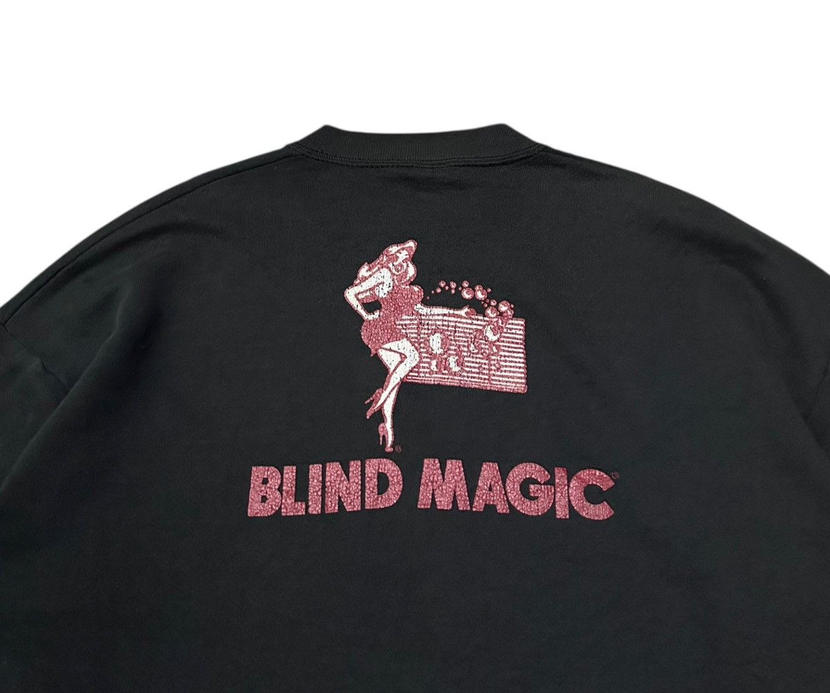 Vintage Vintage 80s Blind magic backhit sweatshirt Size US XL / EU 56 / 4 - 2 Thumbnail