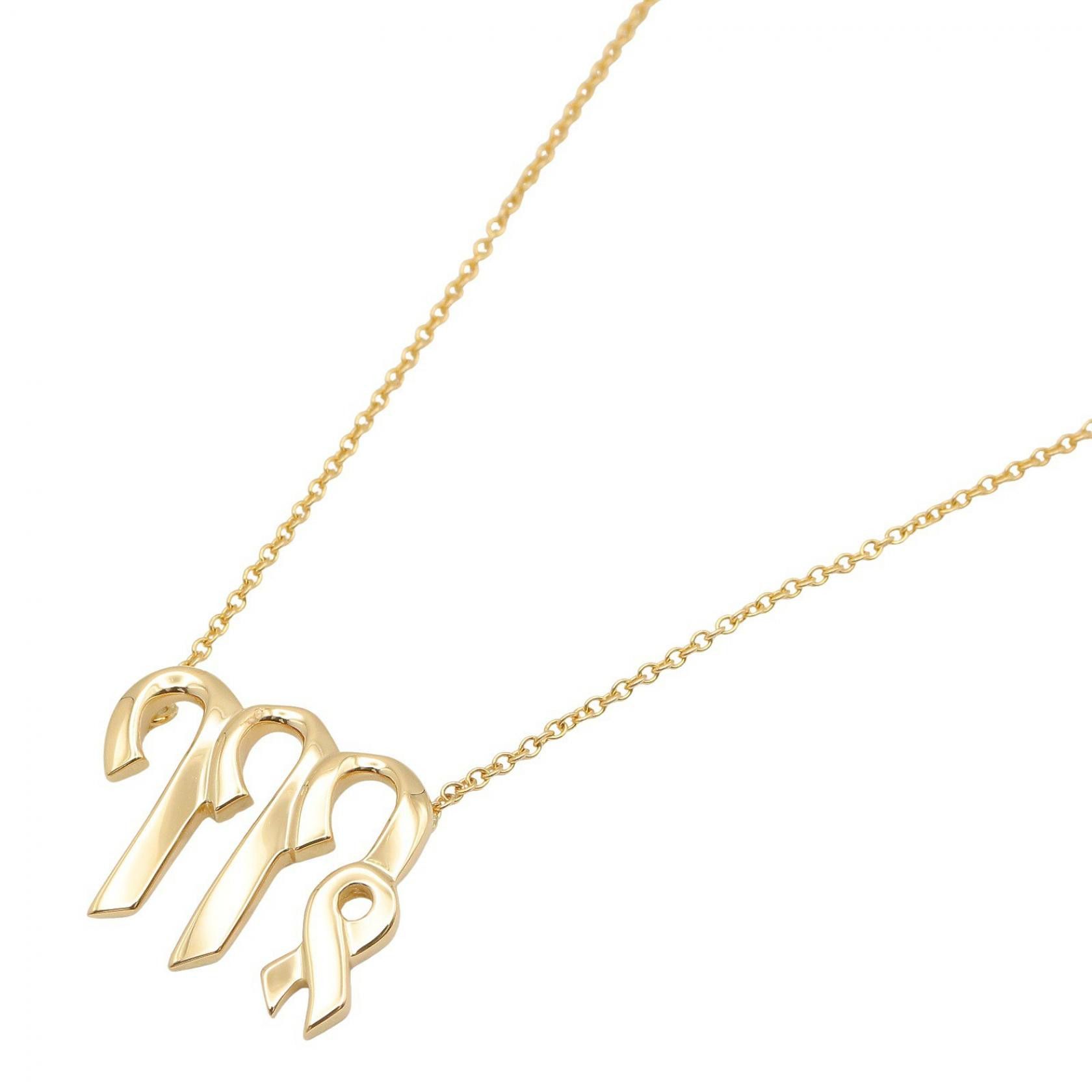 Tiffany & Co. Tiffany & Co. Tiffany＆Co. Virgo Au750 Necklace Precious Metal Necklace DUTY FREE for USA Size ONE SIZE - 1 Thumbnail