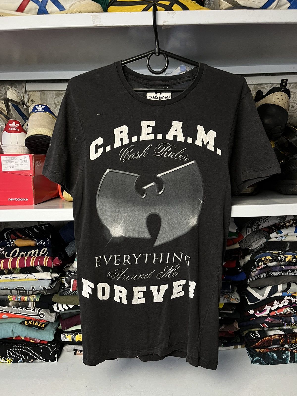 Band Tees Vintage CREAM WU TANG FOREVER TOUR MERCH Rare Size US XS / EU 42 / 0 - 3 Thumbnail