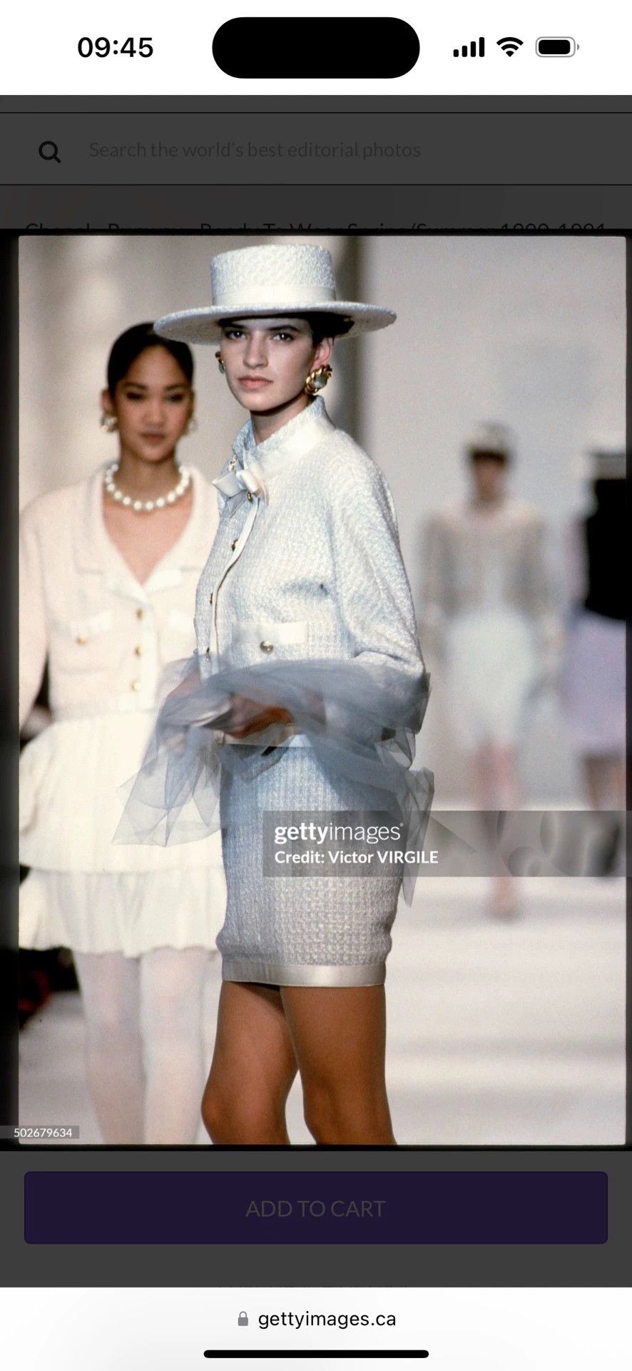 Chanel CHANEL 1990-91 Runway Pale Mint Suit FR38 S-M Silk Wool Tweed Size S / US 4 / IT 40 - 9 Thumbnail