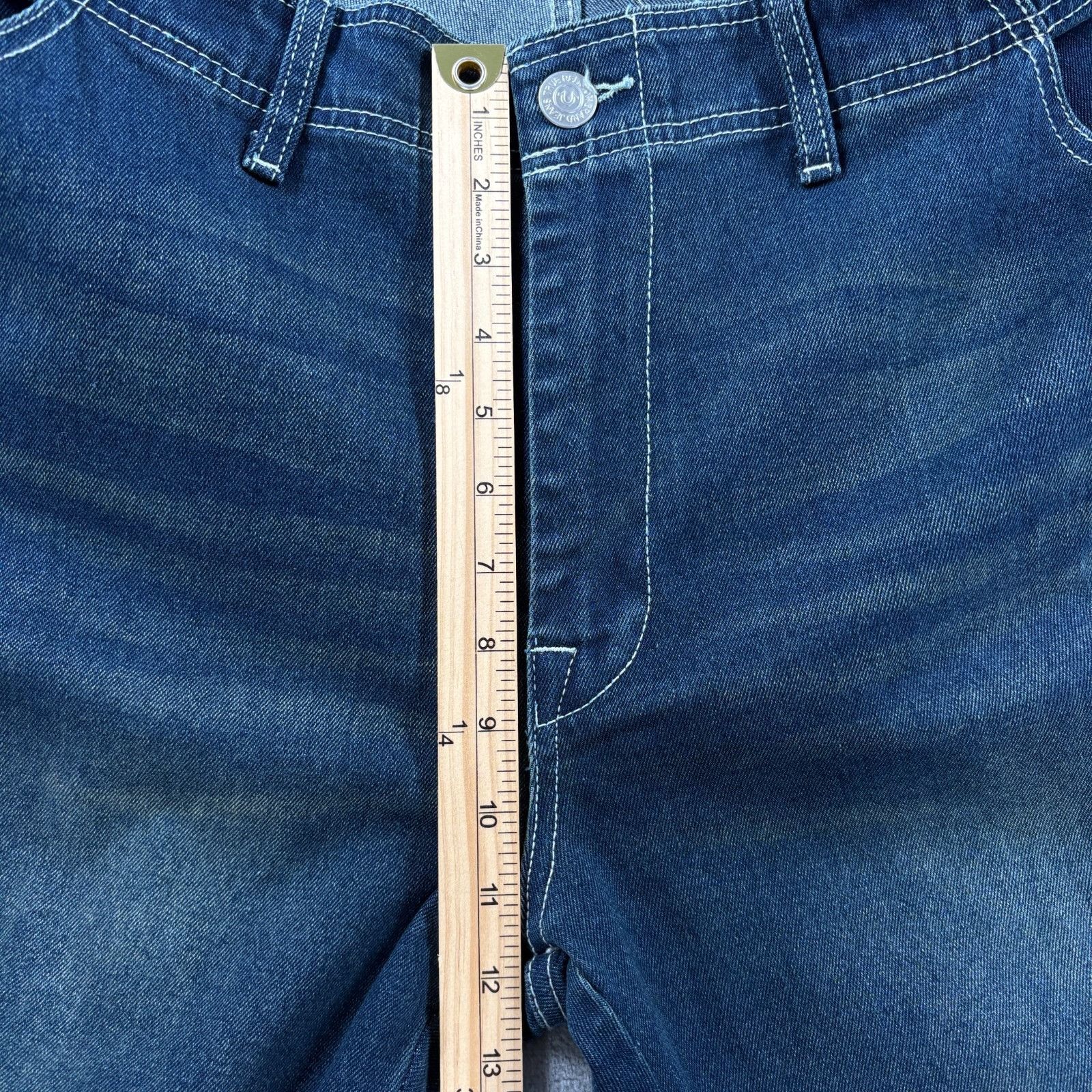 True Religion True Religion Denim Cargo Pants Mens 36X32 Medium Amber Nigh Size US 36 / EU 52 - 12 Thumbnail
