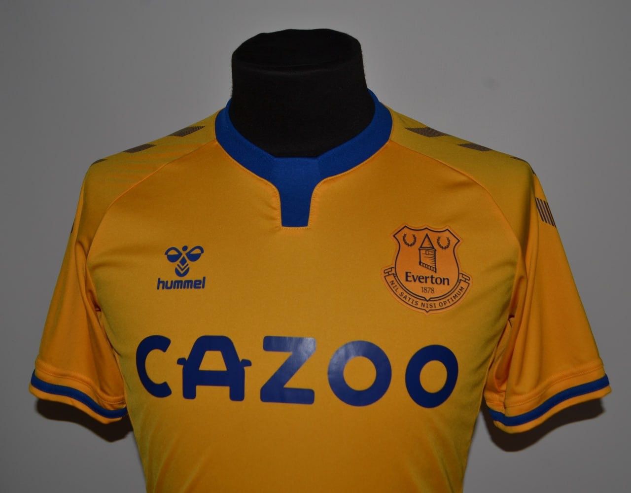Hummel Everton Football Shirt - 2020 / 2021 -Away - Size S Size US S / EU 44-46 / 1 - 2 Thumbnail