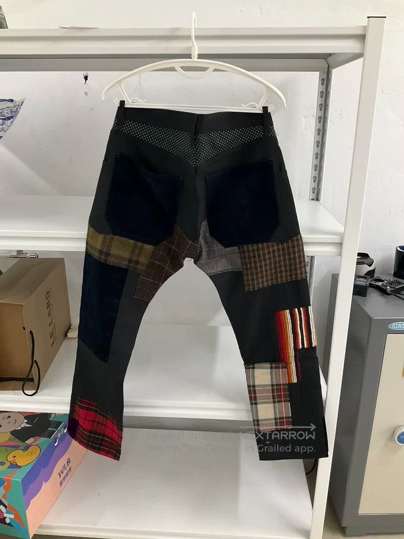 Junya Watanabe Junya Watanabe size M Patchwork Denim Pants Size 23" - 3 Thumbnail