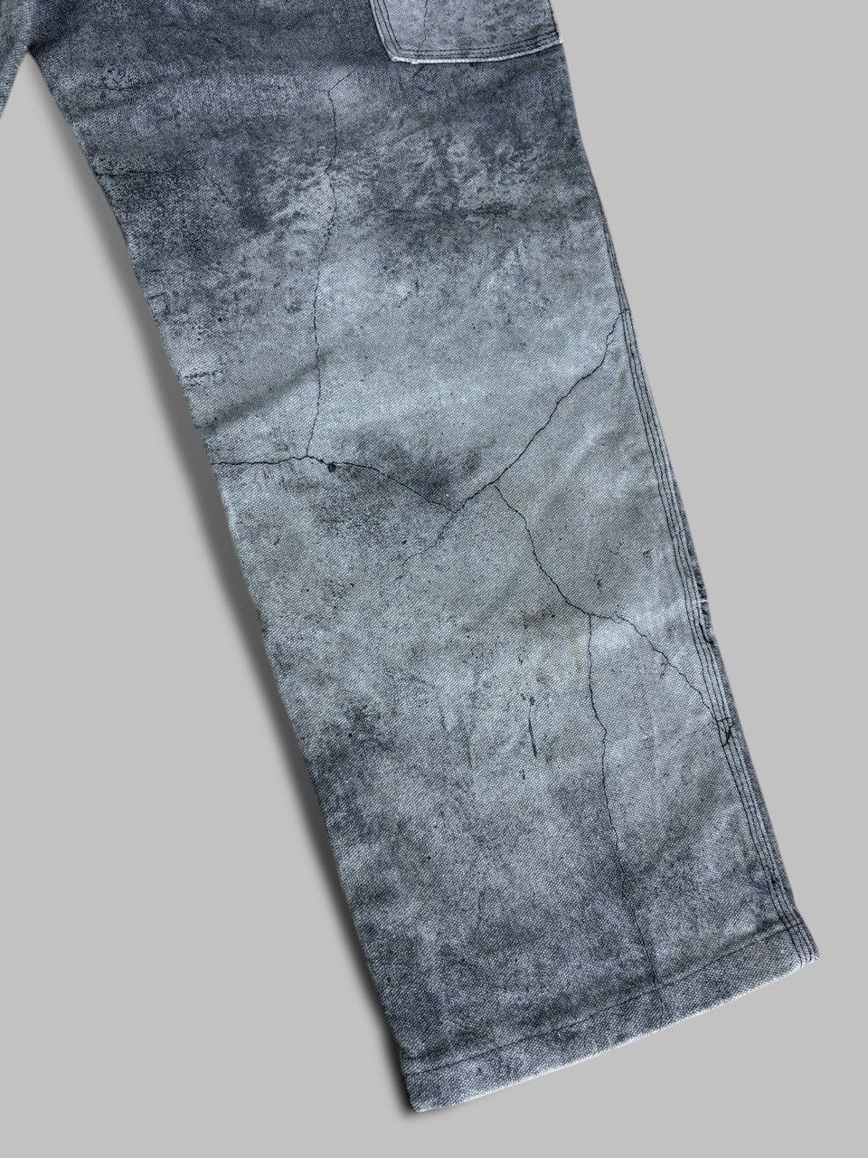 Fugazi Fugazi Unsound Rags Concrete Double Knee Work Pant Size US 32 / EU 48 - 16 Thumbnail