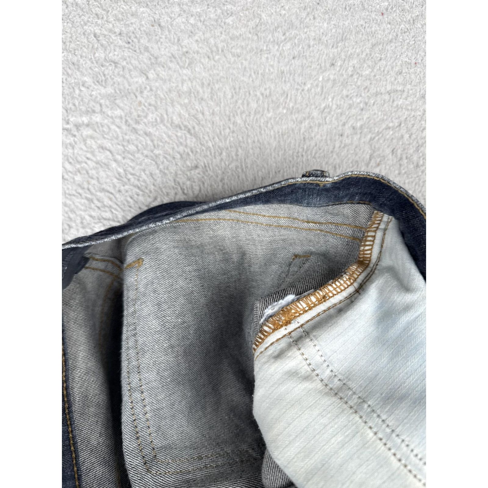 Juicy Couture Juicy Couture Jeans Womens 27 Dark Wash Skinny Mid Rise Denim Casual Classic Size 27" / US 4 / IT 40 - 7 Thumbnail