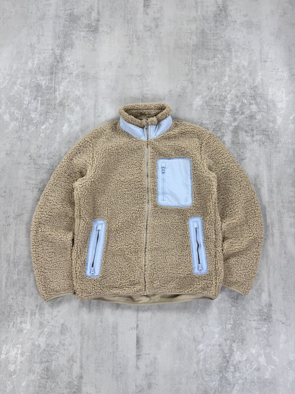 Uniqlo J.W. ANDERSON x UNIQLO Fleece Jacket Teddy Windstopper Mens Size US M / EU 48-50 / 2 - 1 Thumbnail