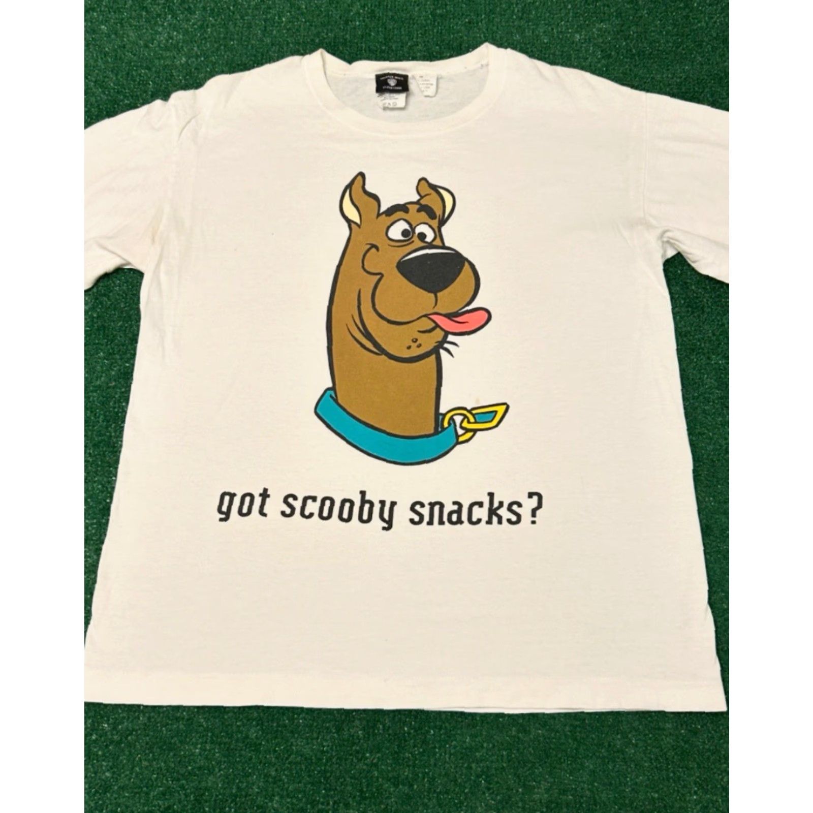 Vintage VINTAGE Scooby-Doo Cartoon Network Got Scooby Snacks 1998 VTG Shirt Mens M White 90s Cartoon Vintage Hip Hop 1990s Mens T-Shirt Size US M / EU 48-50 / 2 - 4 Thumbnail