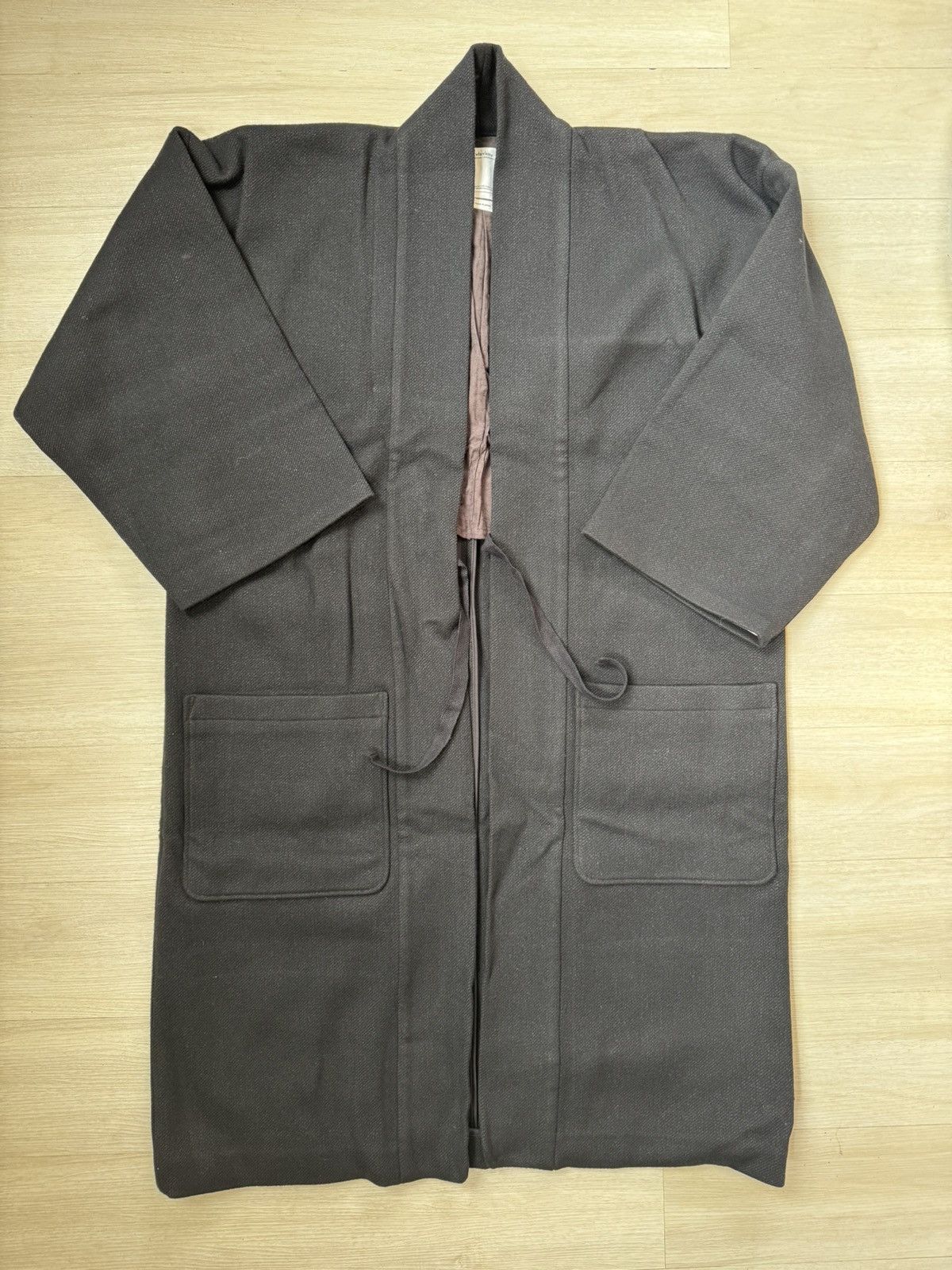 Visvim Winfield cotton and linen coat Visvim