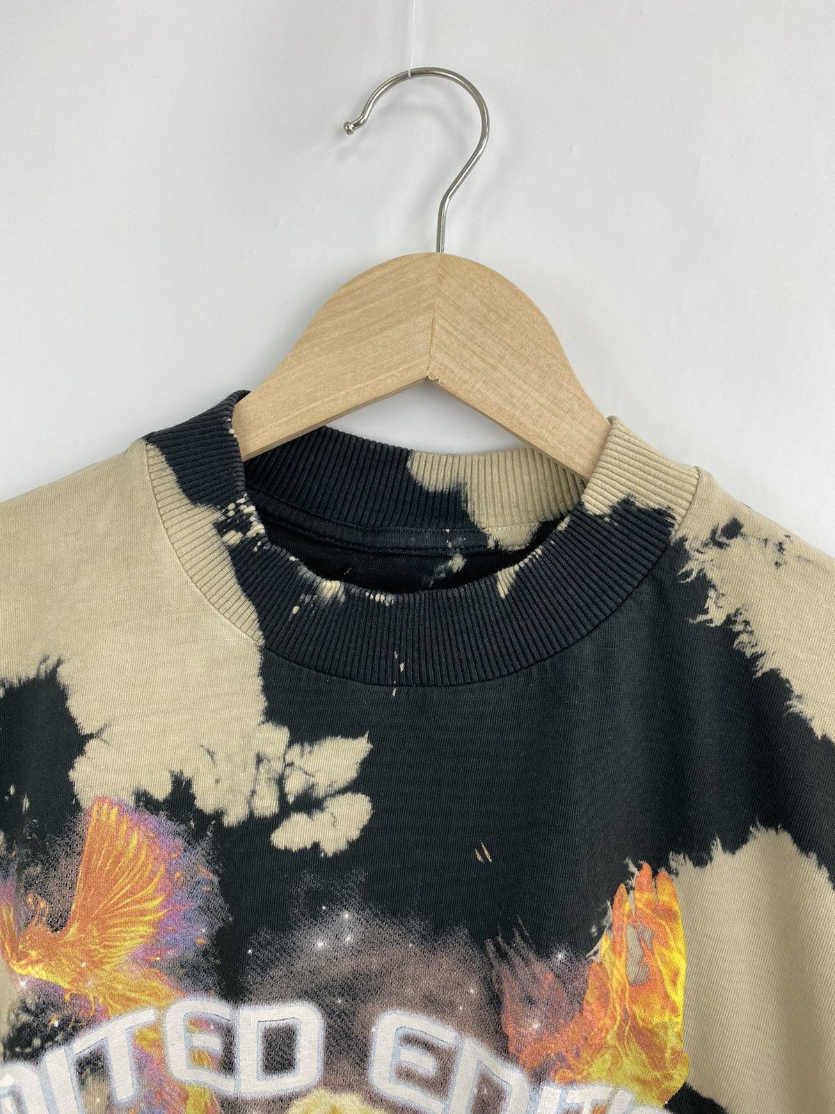 Vintage 💀 Vintage Skull Sexy Girl Fire Japan Style T-Shirt Rare Hype Size US XL / EU 56 / 4 - 8 Thumbnail
