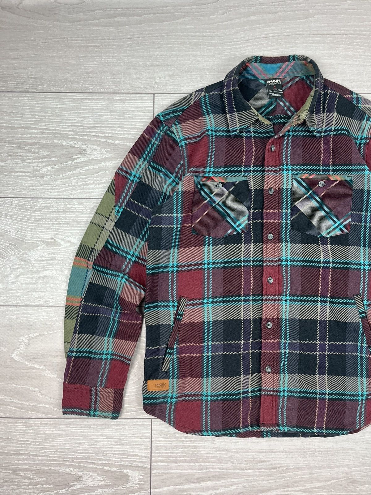 Oakley Oakley Factory Pilot Button Ups Flannel Shirt Size US M / EU 48-50 / 2 - 3 Thumbnail