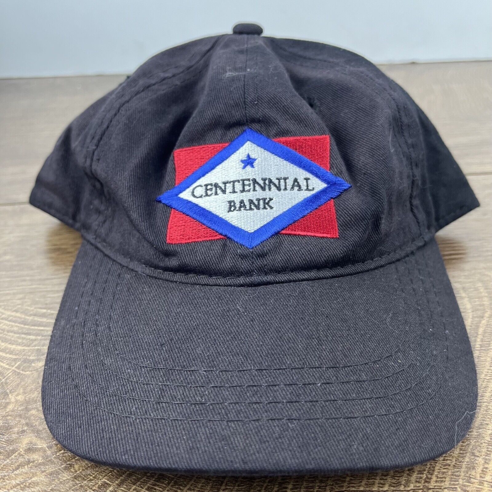 Other Centennial Bank Hat Black Cap Adjustable Hat Black Adult Fit Size ONE SIZE - 2 Thumbnail