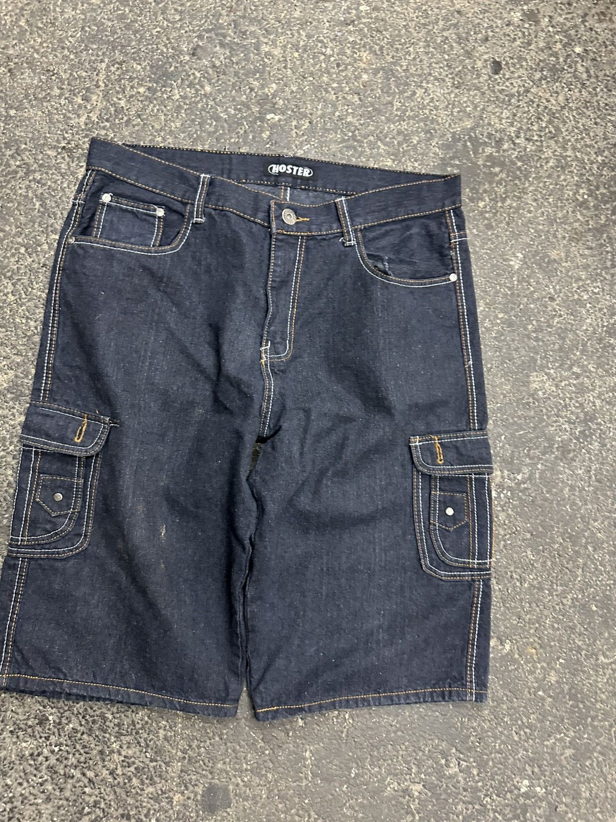 Vintage Y2K baggy cargo jorts Size US 36 / EU 52 - 3 Thumbnail