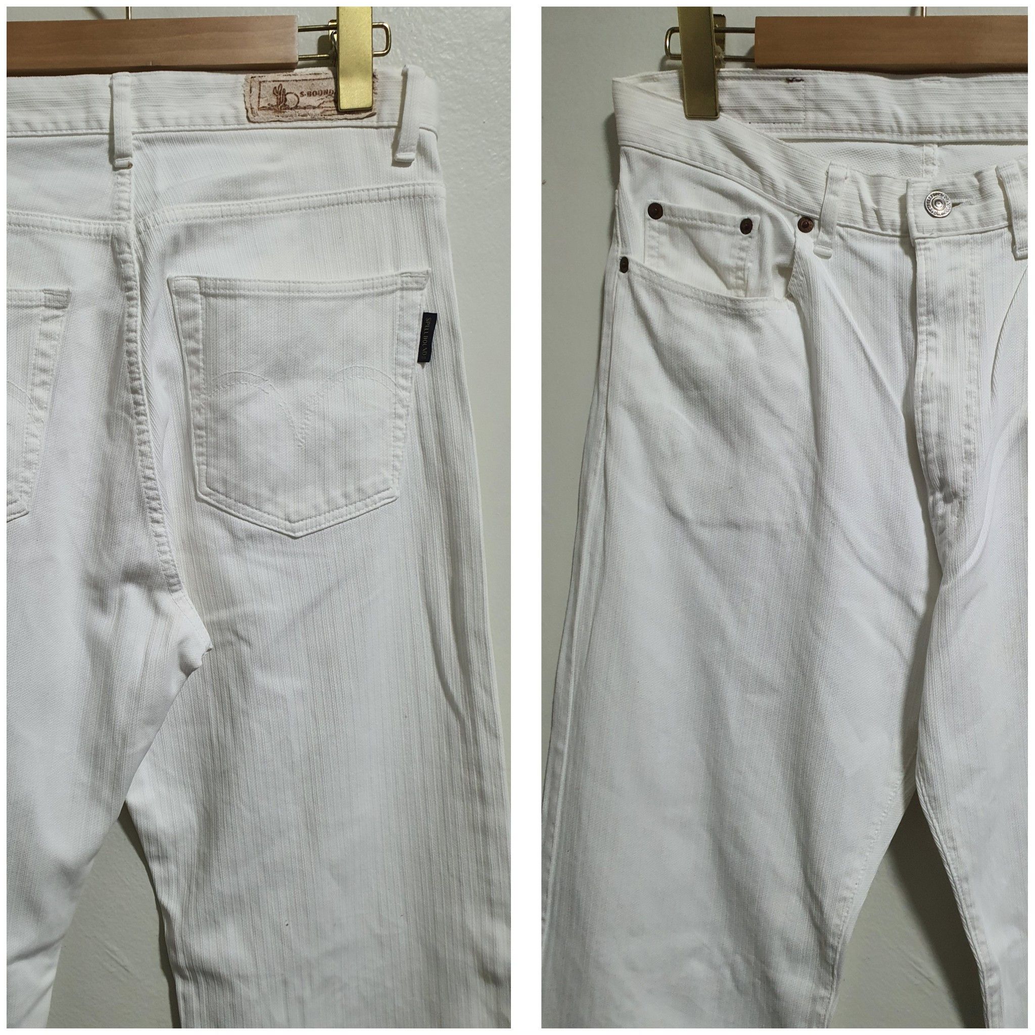 Japanese Brand × Spellbound SPELLBOUND 30/44 WHITE JEANS Size US 30 / EU 46 - 4 Thumbnail