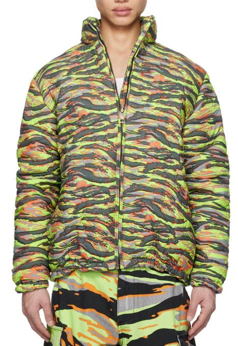 ERL [NWT] [$1640] ERL Camo Puffer Jacket M Size Size US M / EU 48-50 / 2 - 2 Thumbnail