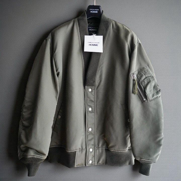 Comme des Garcons Homme NWT 25AW COMME des GARCONS HOMME Nylon Twill Military Jacket Size US S / EU 44-46 / 1 - 1 Thumbnail