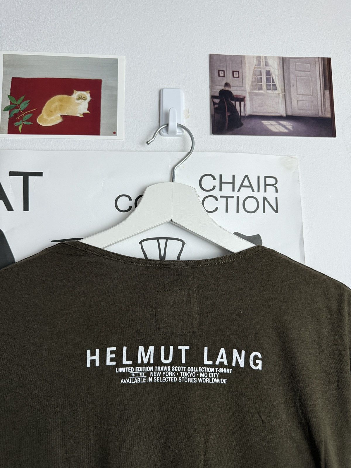 Designer × Helmut Lang × Travis Scott Helmut Lang x Travis Scott printed t-shirt M designer luxury Size US M / EU 48-50 / 2 - 5 Thumbnail