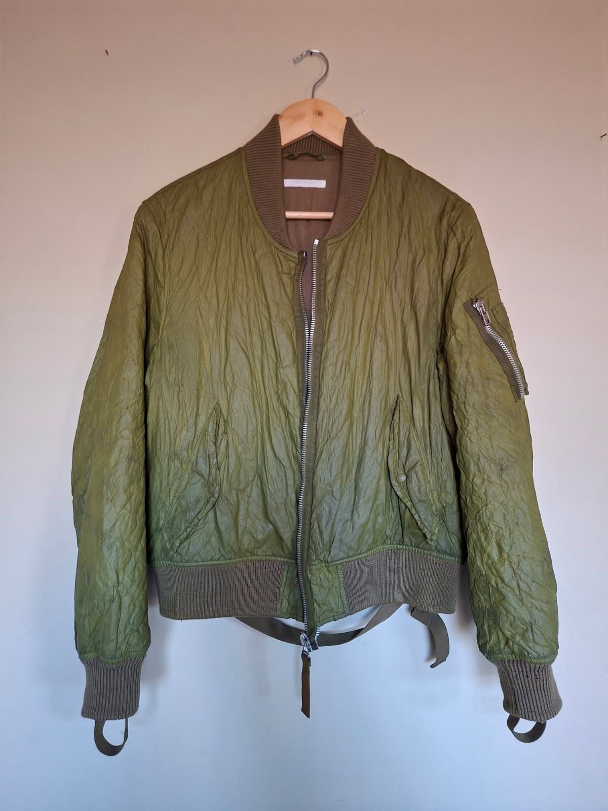 Helmut Lang Autumn/Winter 2003 Metal Nylon Thread Bomber Size US M / EU 48-50 / 2 - 3 Thumbnail