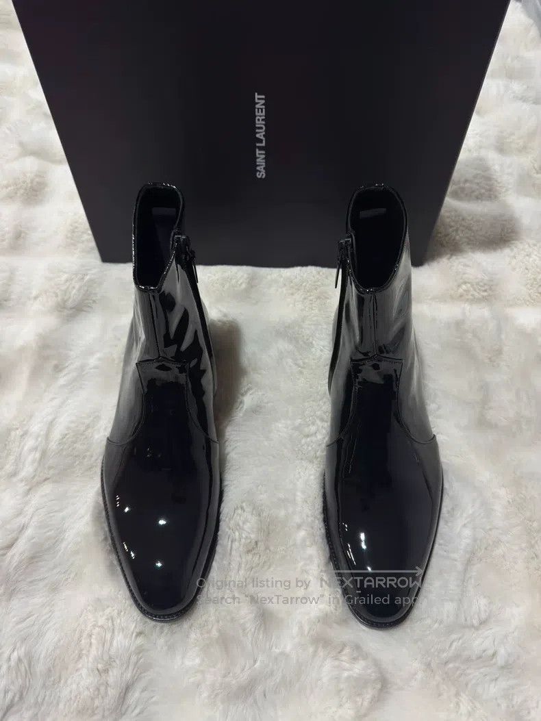 Saint Laurent Paris Saint Laurent Paris Boots Size US 7 / EU 40 - 4 Thumbnail