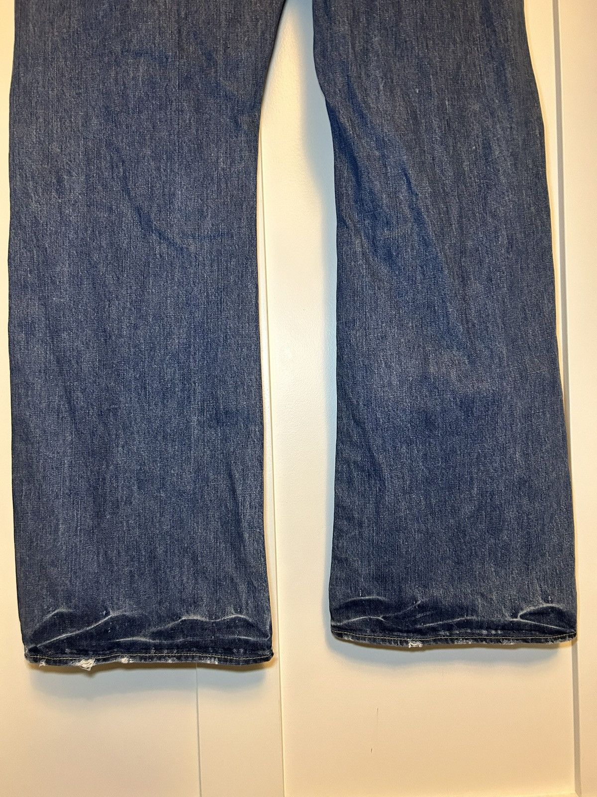 Guess Vintage Guess Jeans USA distressed bootcut jeans Size US 33 - 13 Thumbnail
