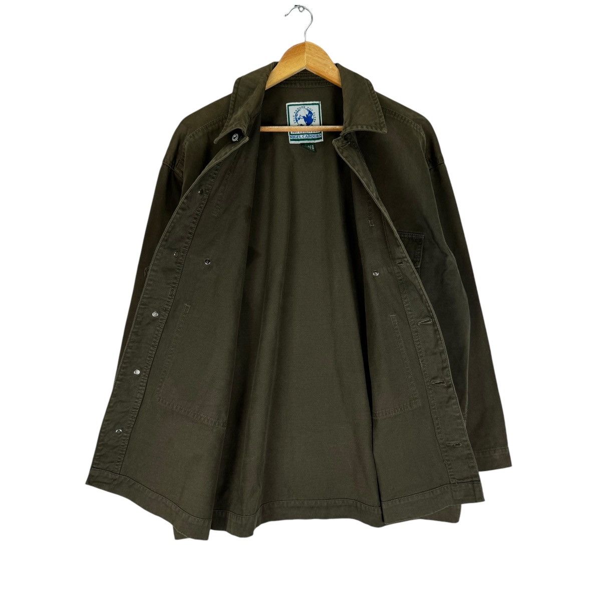 Nigel Cabourn 🌟NIGEL CABOURN P44 UTILITY POCKET BUTTON JACKET Size US M / EU 48-50 / 2 - 7 Thumbnail