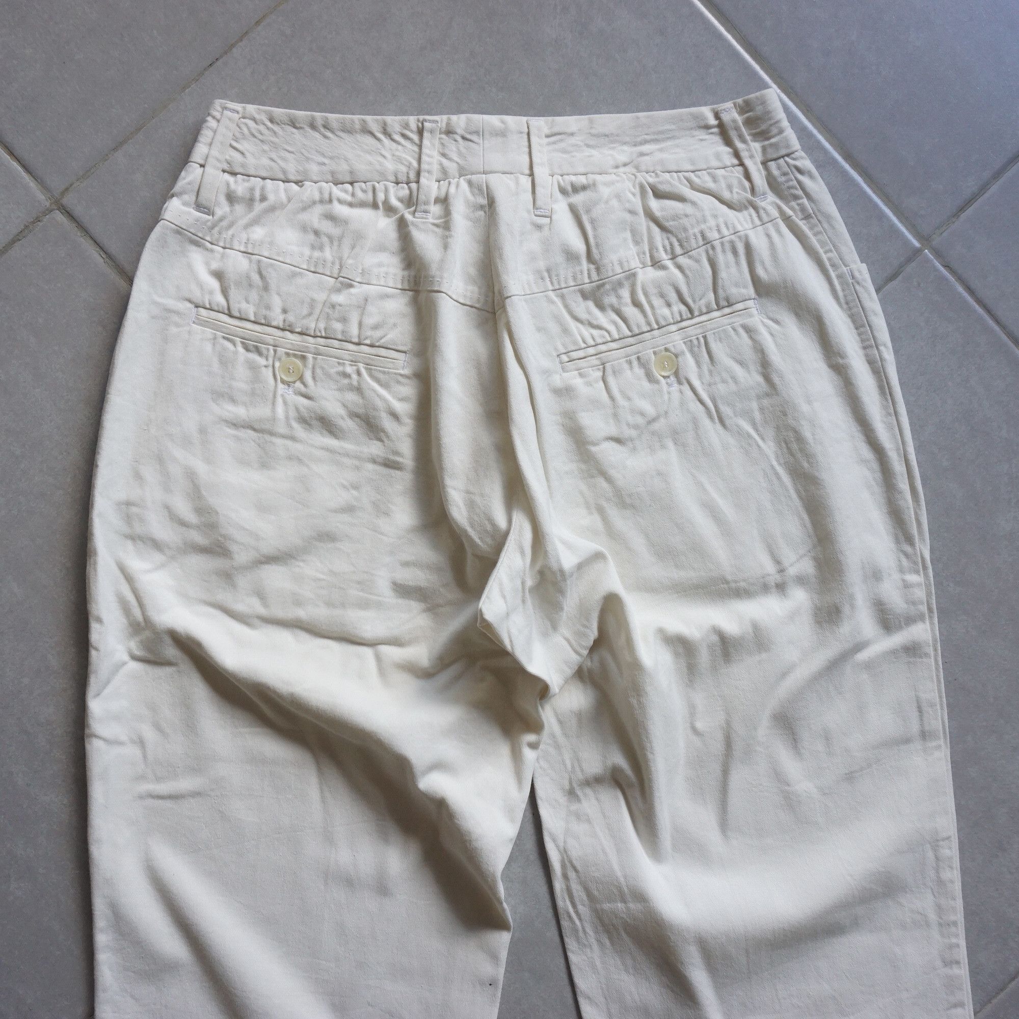 Dolce & Gabbana × Vintage Dolce Gabbana white trouser Size US 30 / EU 46 - 9 Thumbnail