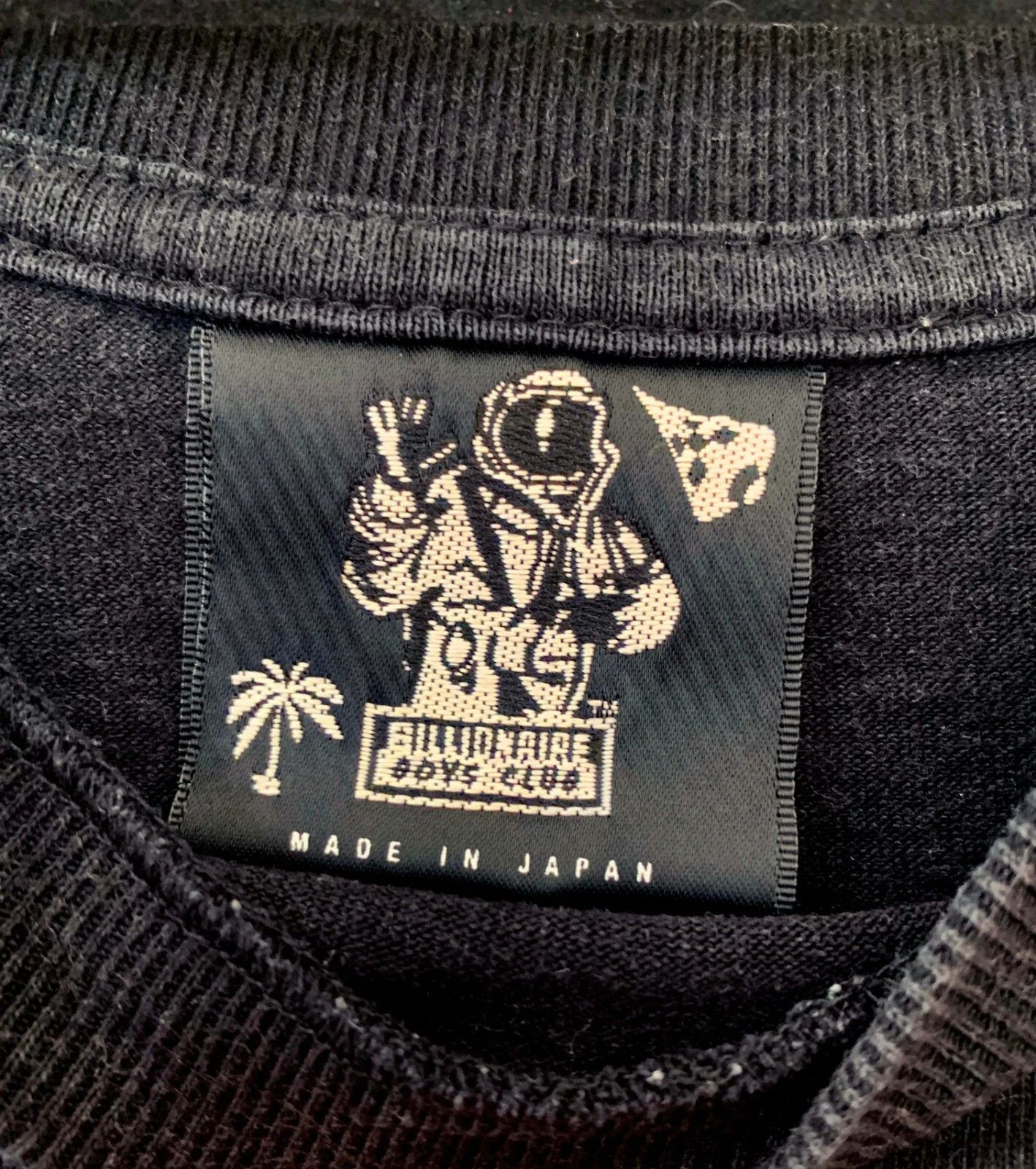 Billionaire Boys Club Black/Gold Astronaut T-Shirt - Size Large - Japan - 2008 Size US L / EU 52-54 / 3 - 3 Thumbnail