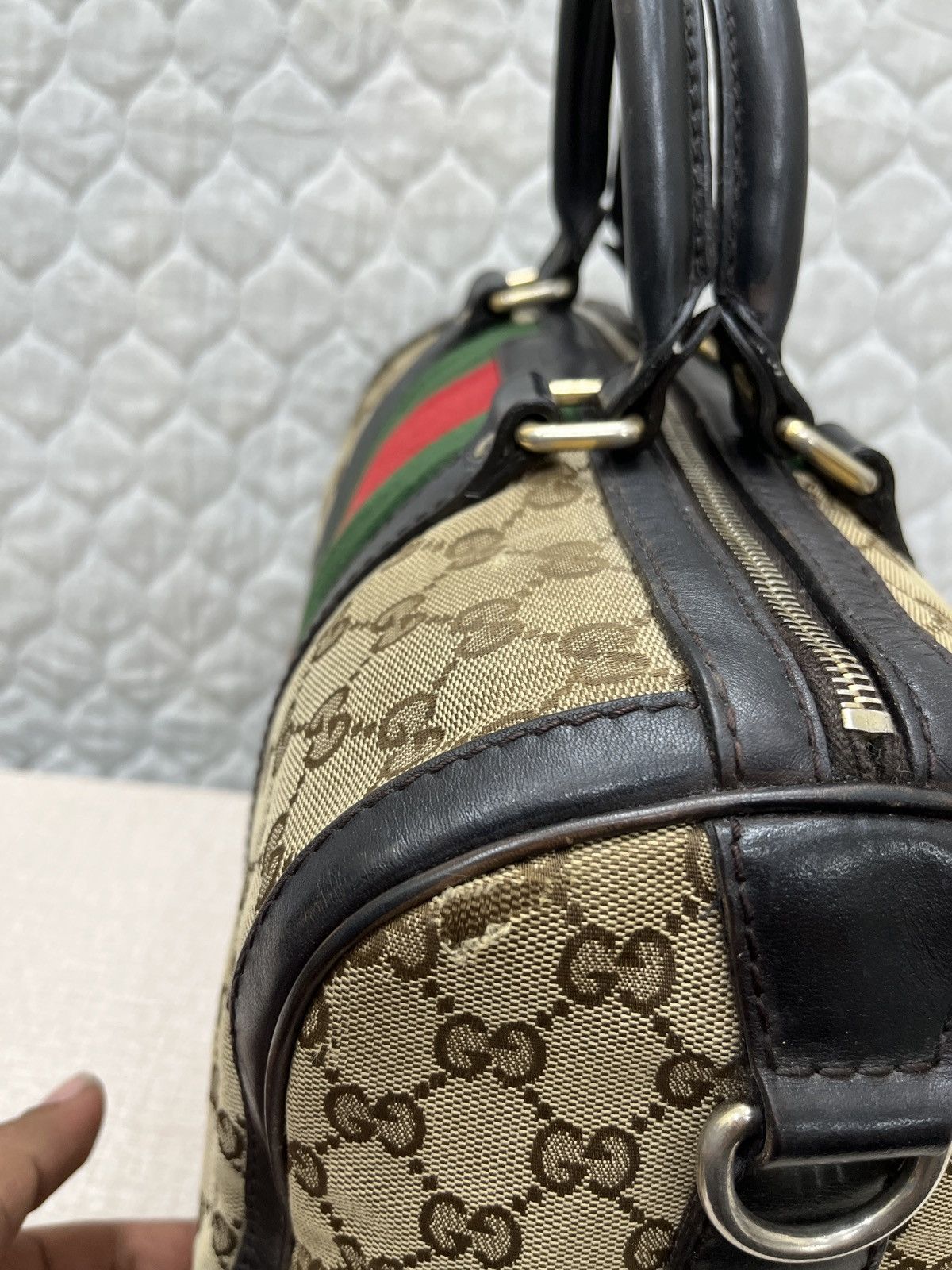 Gucci 🔥🔥🔥STEALS GUCCI BOSTON BAG Size ONE SIZE - 5 Thumbnail