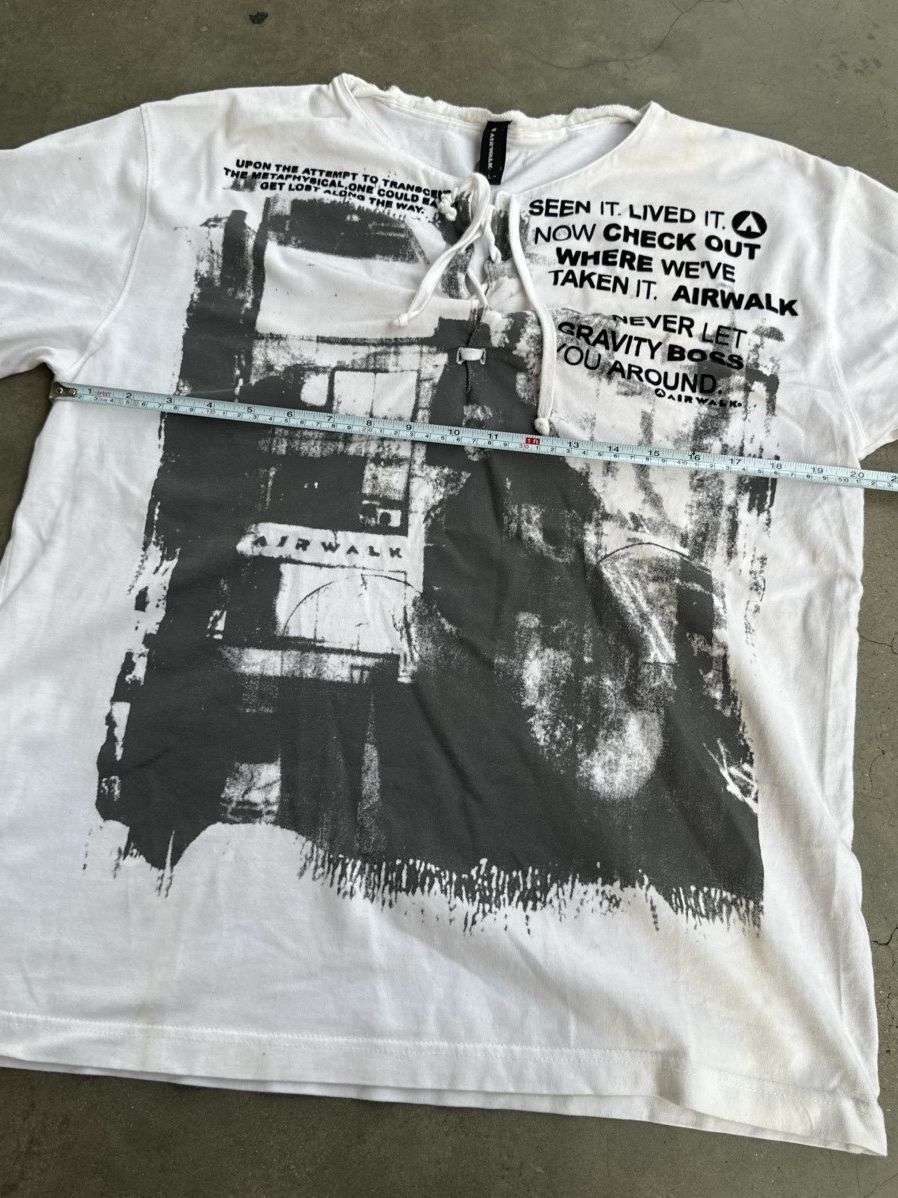 Airwalk Y2K Airwalk Laces Poem Shirt Goth Punk Size US M / EU 48-50 / 2 - 8 Thumbnail