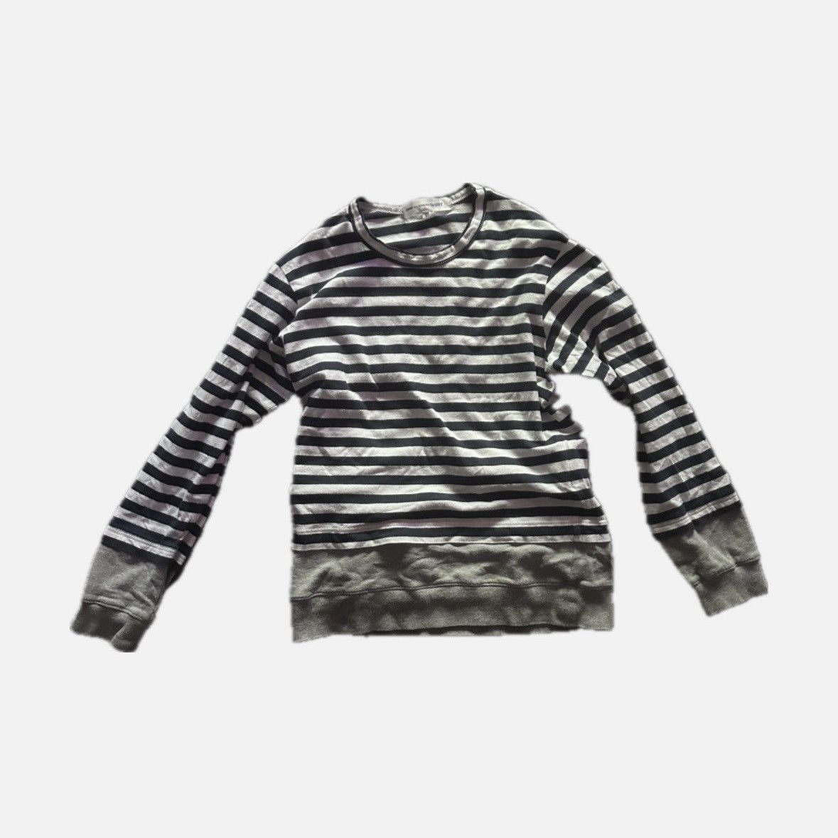 Comme des Garcons SHIRT Comme des Garçons SHIRT Striped Long Sleeve Tee Size US S / EU 44-46 / 1 - 1 Thumbnail