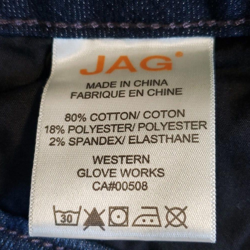 Designer CT717a Jag Ladies Low Rise Boot Cut Jeans 14 Size 36" / US 14 / IT 50 - 8 Thumbnail