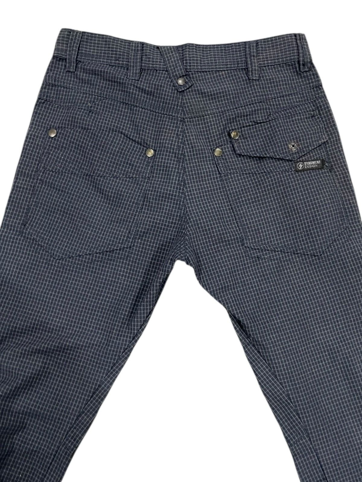 Japanese Brand Teriyaki Boyz⭐️ Fragment Design Checkered Pants Size US 29 - 5 Thumbnail