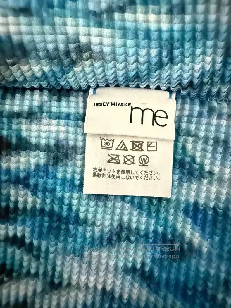 Issey Miyake Issey Miyake size:one size Blue Short Sleeve Size XXS / US 00 / IT 34 - 3 Thumbnail