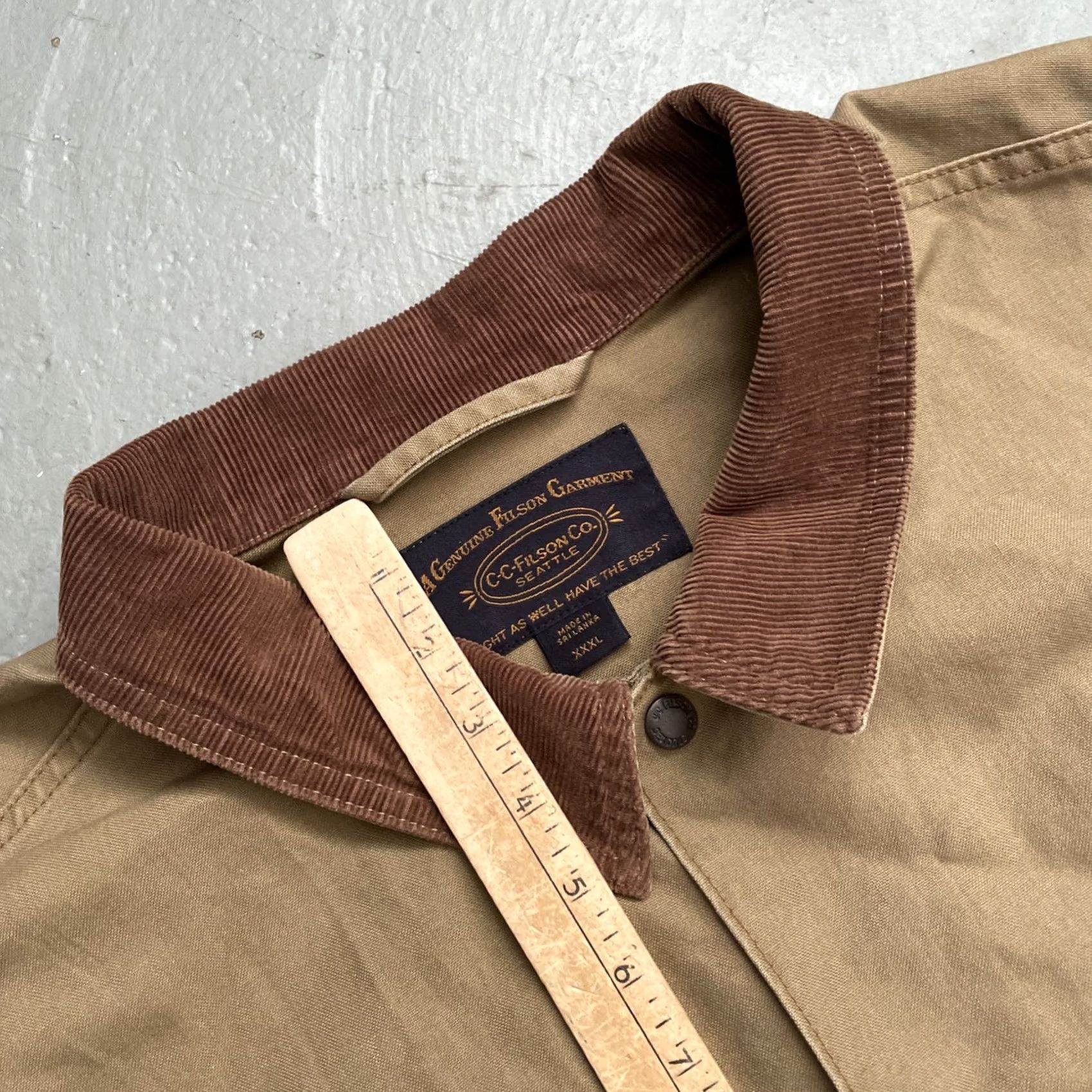 Filson Filson Dry Tin Cloth Ranch Chore Barn Work Hunting Jacket - 3XL - Mens | eBay Size US XXL / EU 58 / 5 - 4 Thumbnail