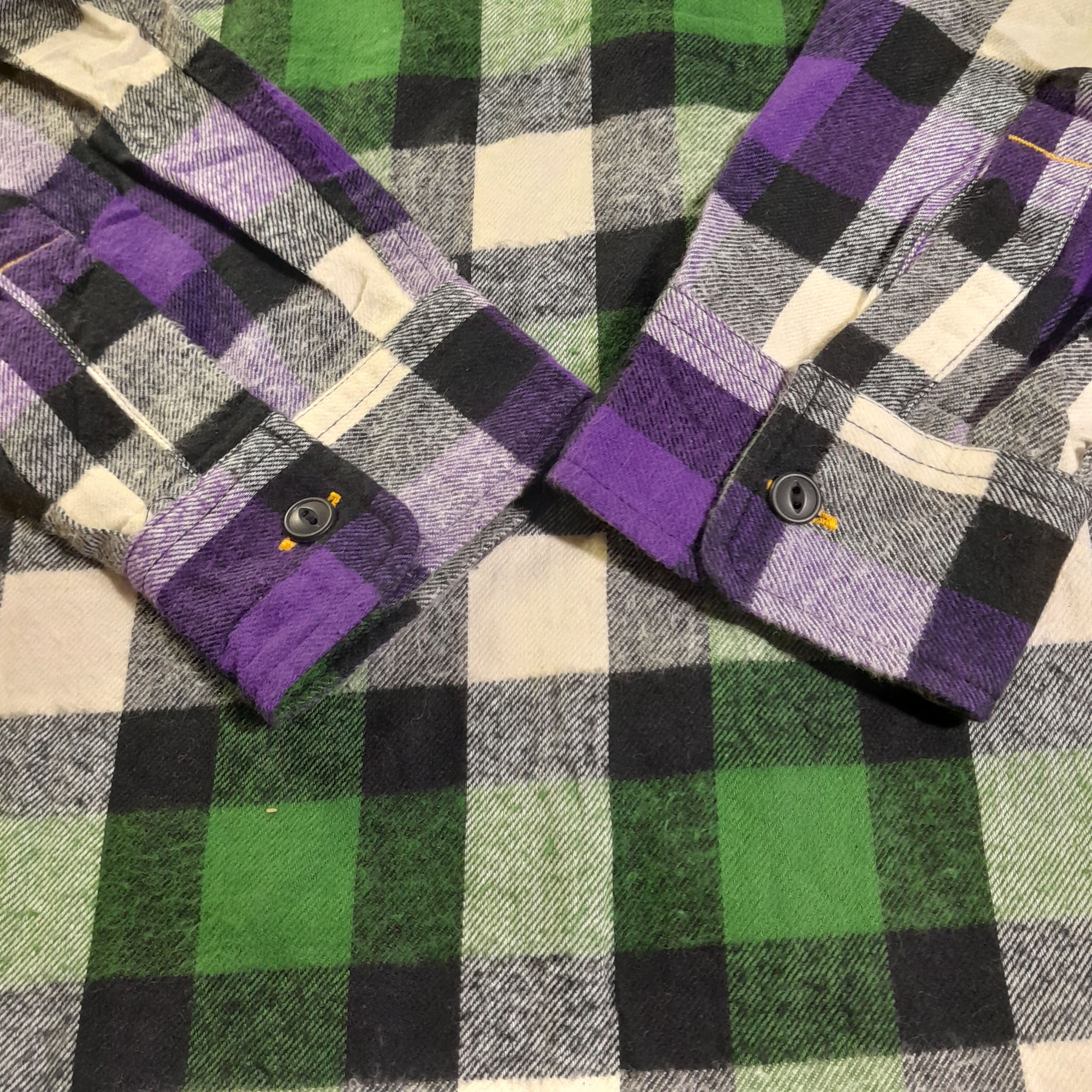 Japanese Brand Rolling Cradle Japan Wool Flannel Vintage Shirt Size US M / EU 48-50 / 2 - 6 Thumbnail