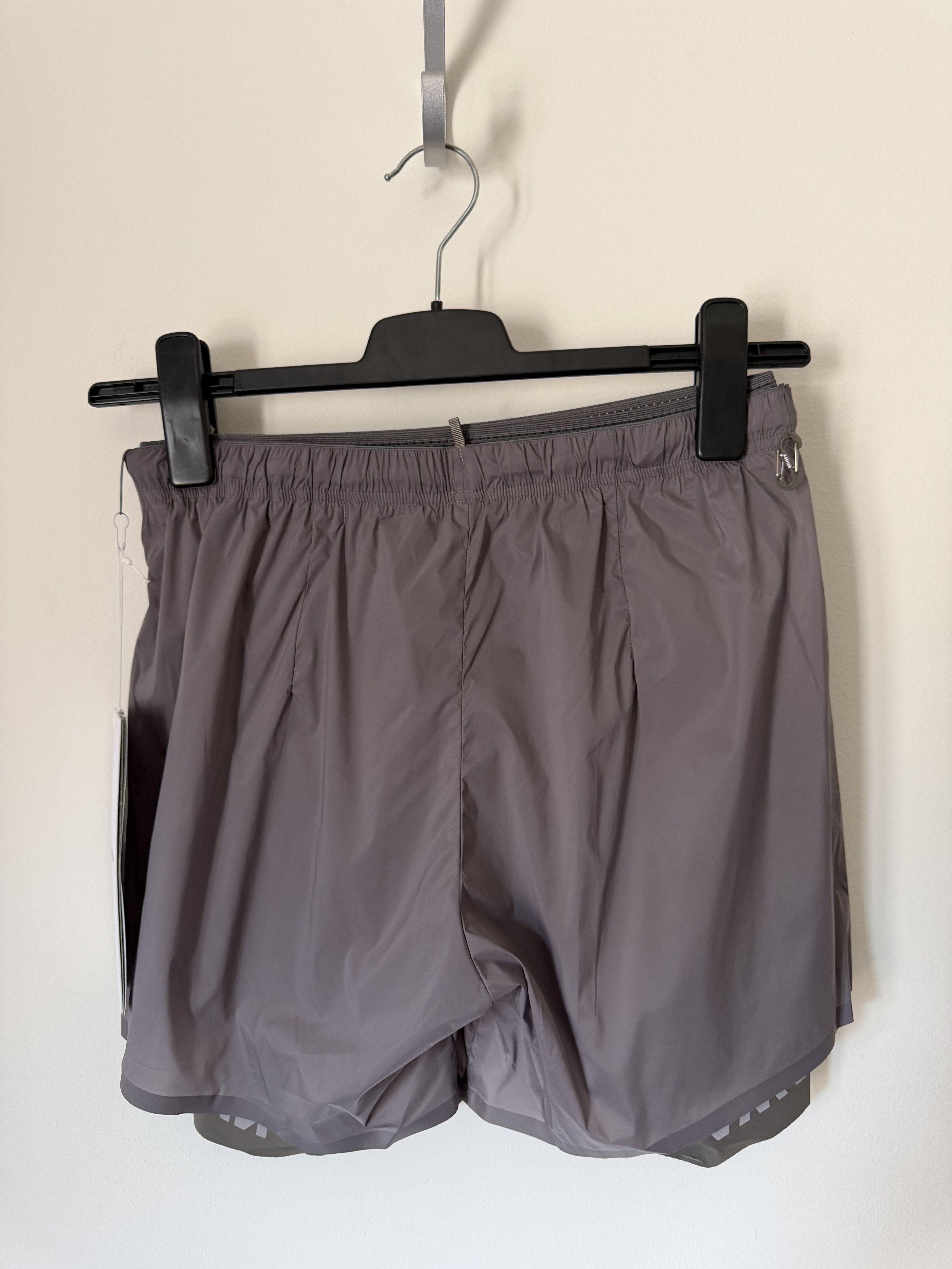 Satisfy Satisfy Running Techsilk 8" Shorts in Shark Gray Size US 32 / EU 48 - 3 Thumbnail