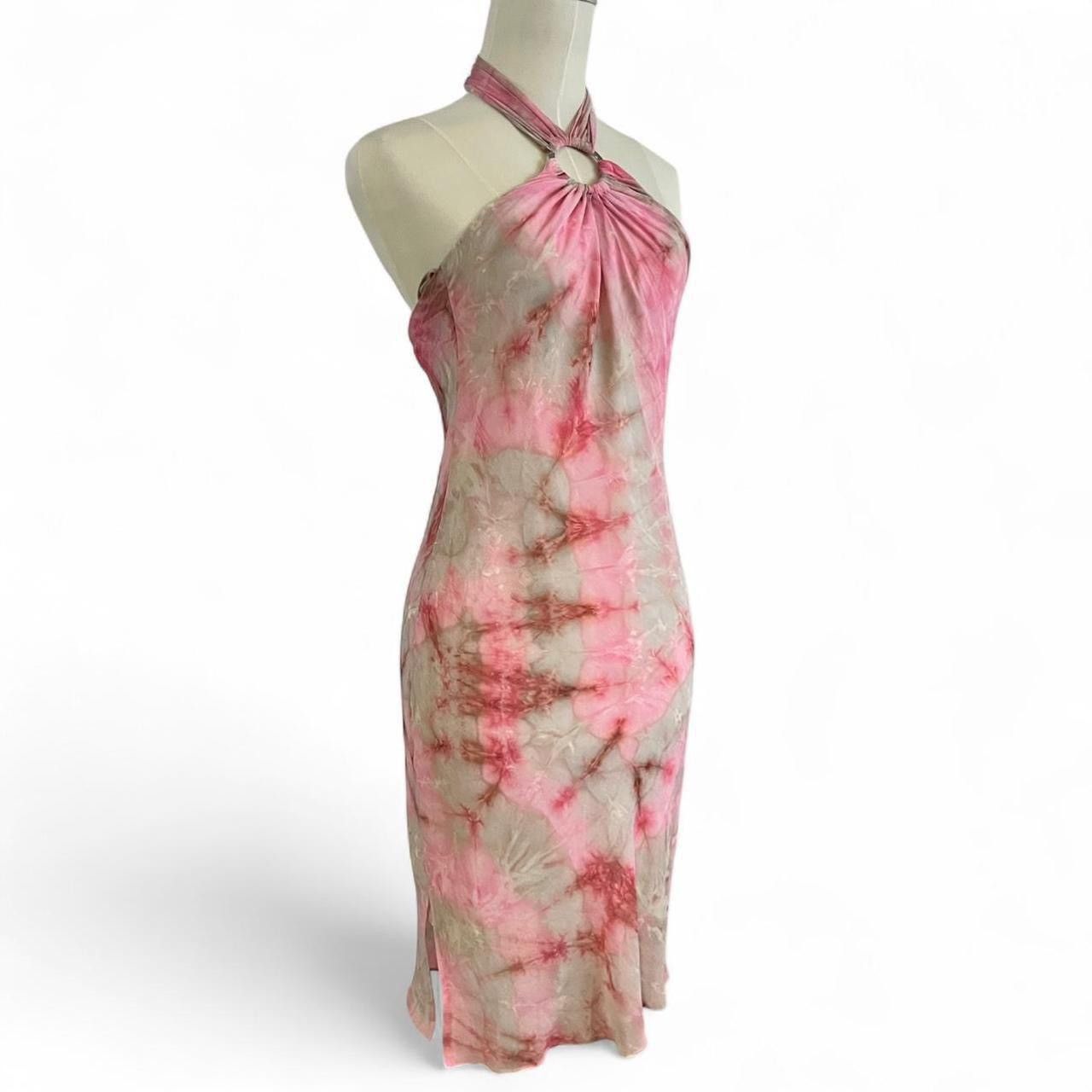 Vintage Vintage Y2K fairy boho beachy mesh halter midi dress🪷🩵 Size S / US 4 / IT 40 - 3 Thumbnail