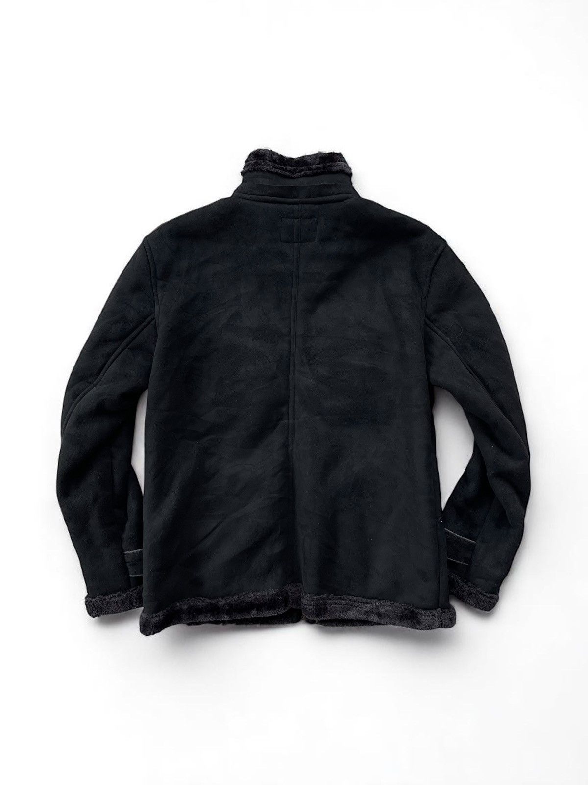 If Six Was Nine × Japanese Brand × Yasuyuki Ishii 🔥RARE🔥 THRUXTON MEN'S MOLESKIN FAUX FUR HOOD RAIDER JACKET Size US M / EU 48-50 / 2 - 4 Thumbnail
