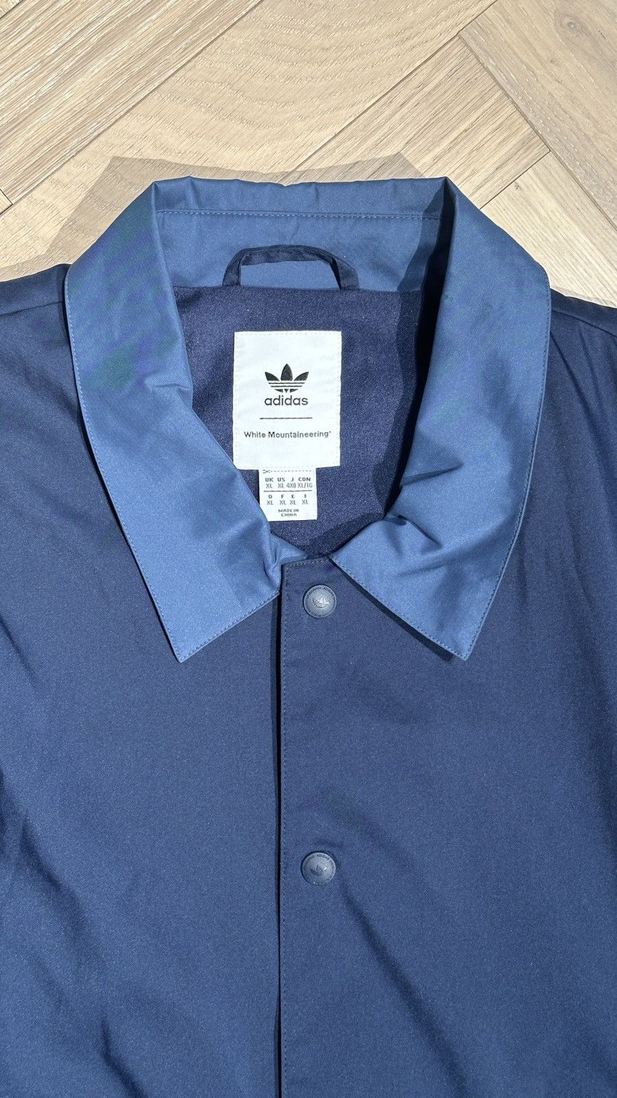 Adidas x White Mountaineering Long Bench Jacket