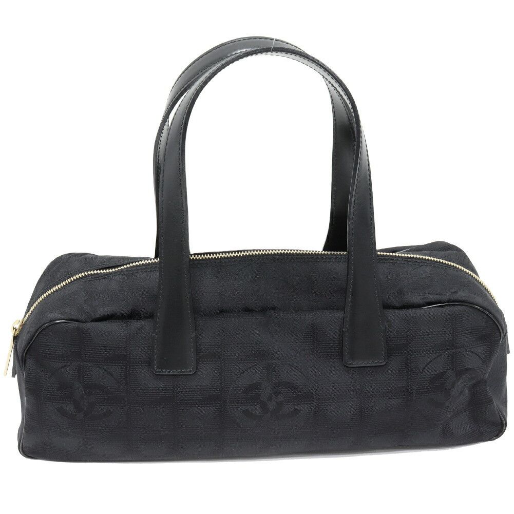 Chanel Chanel Chanel New Travel Line Nylon Calfskin Handbag Leather Handbag A15828 Size ONE SIZE - 1 Thumbnail