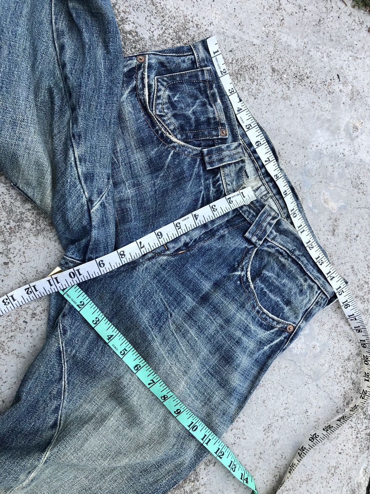 Japanese Brand FLARE TWIST WESTWOOD OUTFITTERS DENIM Size US 30 / EU 46 - 9 Thumbnail