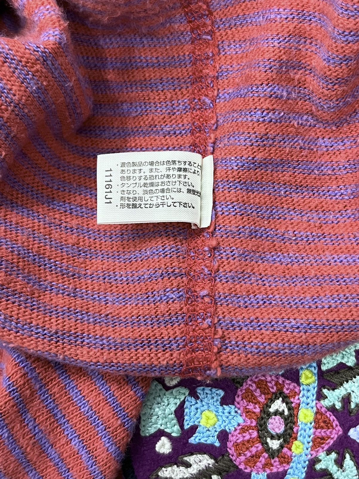 Vivienne Westwood 💥Vintage 80’s VIVIENNE WESTWOOD HOMEWEAR V-Neck Red Stripes Size M / US 6-8 / IT 42-44 - 12 Thumbnail
