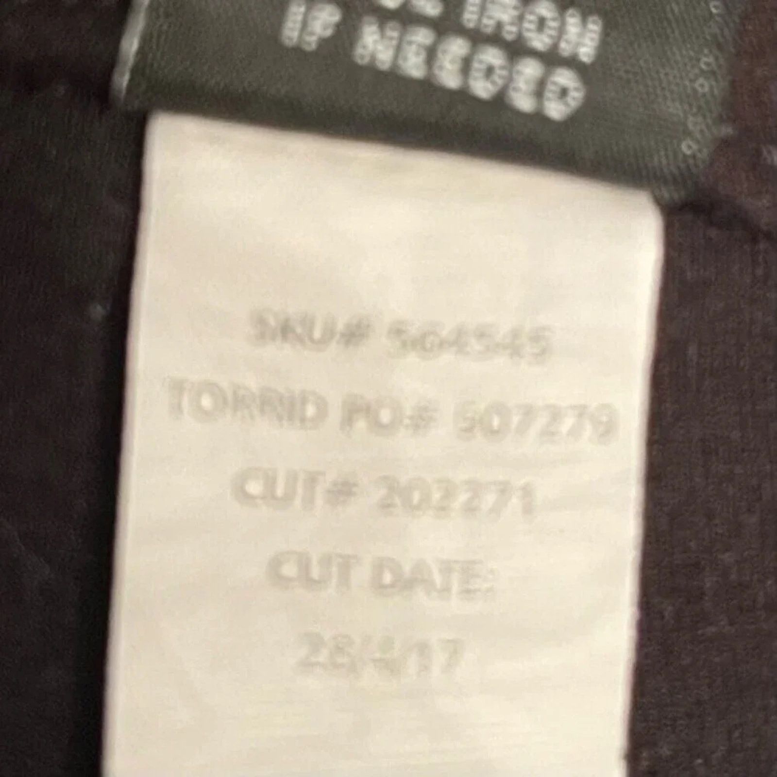 Torrid Torrid Ponte knit pants, size 24R Size 24" / US 00 / IT 34 - 2 Thumbnail