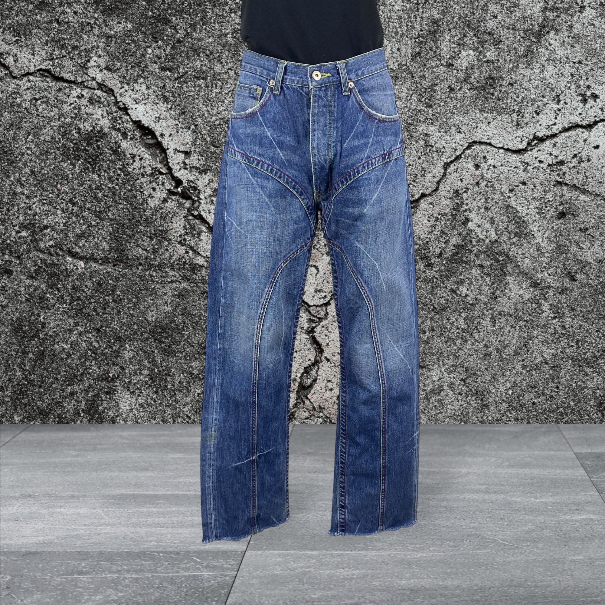 Japanese Brand Violentsquare Denim Jeans Japanese Surf Jeans Pants Size US 29 - 2 Thumbnail