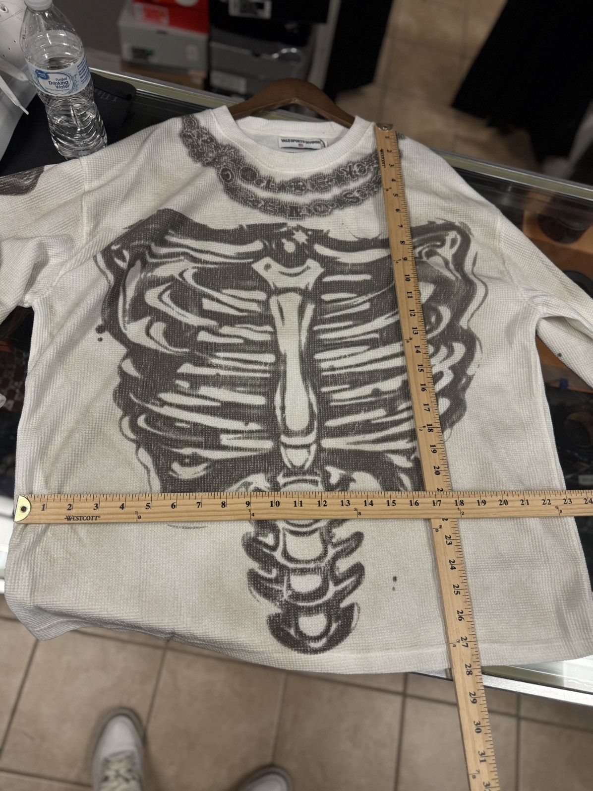 Vale Valley Long Sleeve Bone Tee Shirt Size XXL (New) Size US XXL / EU 58 / 5 - 10 Thumbnail