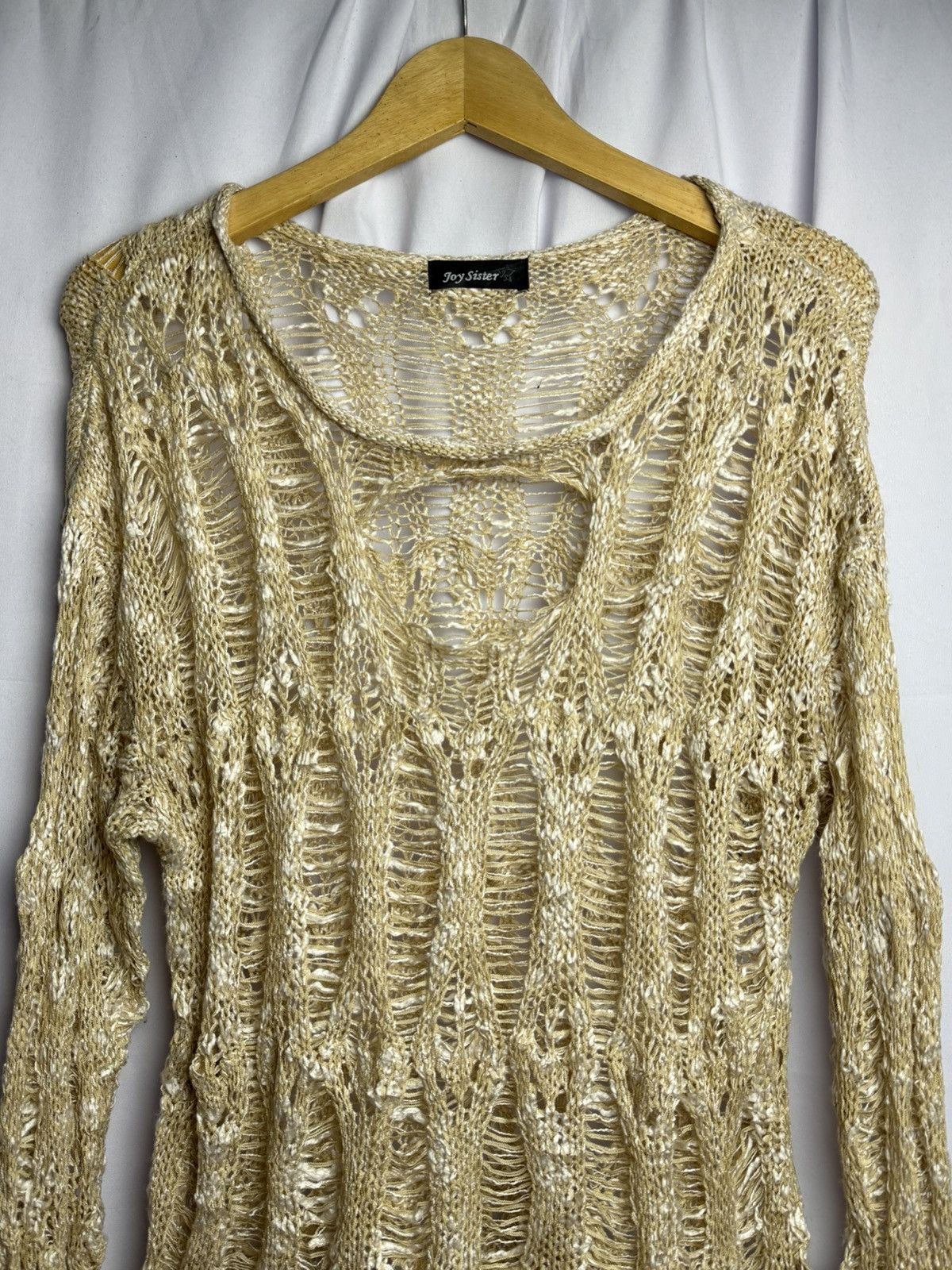 Beauty Beast × Hysteric Glamour × Japanese Brand Japanese Distressed Grunge Knit ifsix lgb styled Size US M / EU 48-50 / 2 - 3 Thumbnail
