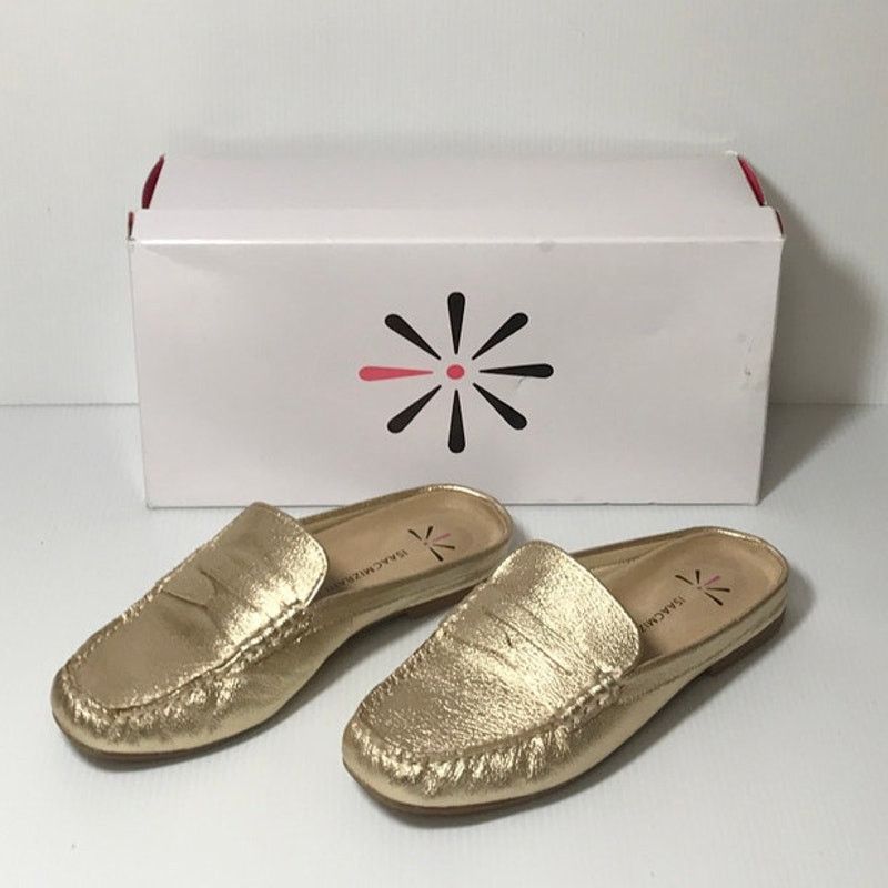 Other Isaac Mizrahi Live! Leather Round Toe Slip-on Loafers 5M Size US 5 / IT 35 - 2 Thumbnail